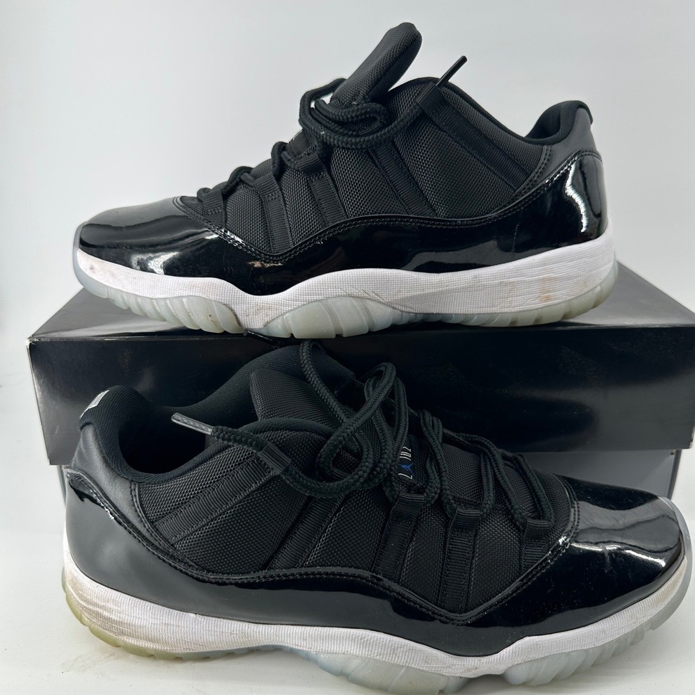 Jordan 11 Retro Low Space Jam Black Varsity Royal White FV5104-004 Mens 12